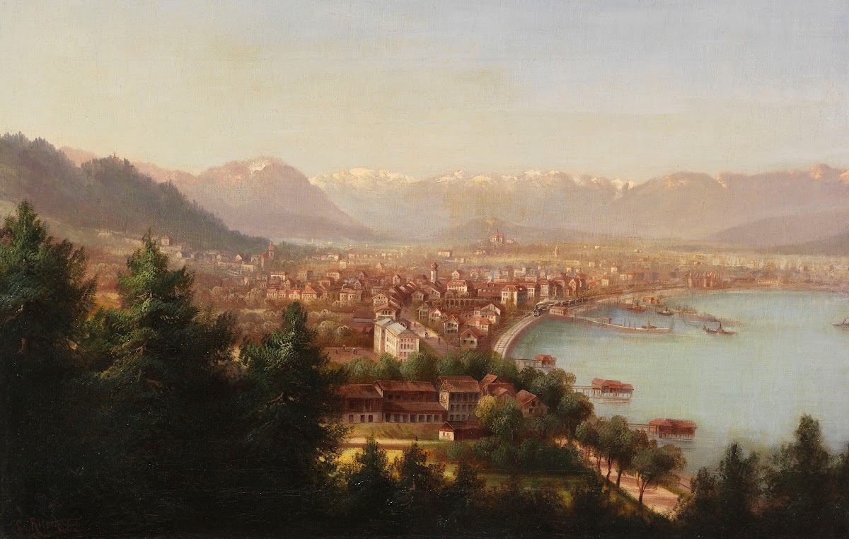 Stadtansicht von Bregenz