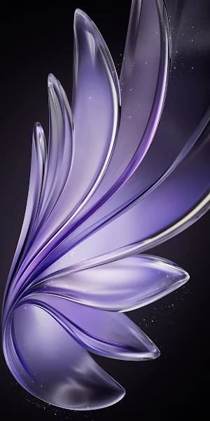 Abstract, Purple, Gradient, Mobile 2K iPhone Wallpaper Background