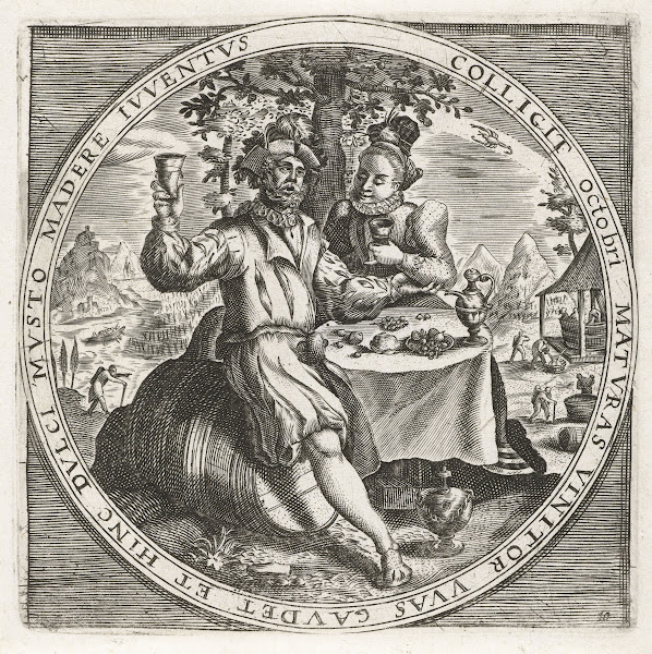The month of October wine drinkers 1650 1675