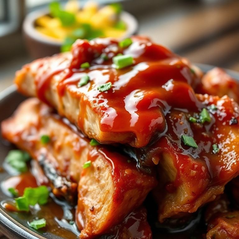 Easy Chinese BBQ Pork Recipe with Sticky Honey Glaze – Quick & Family‑Friendly Dinner finished