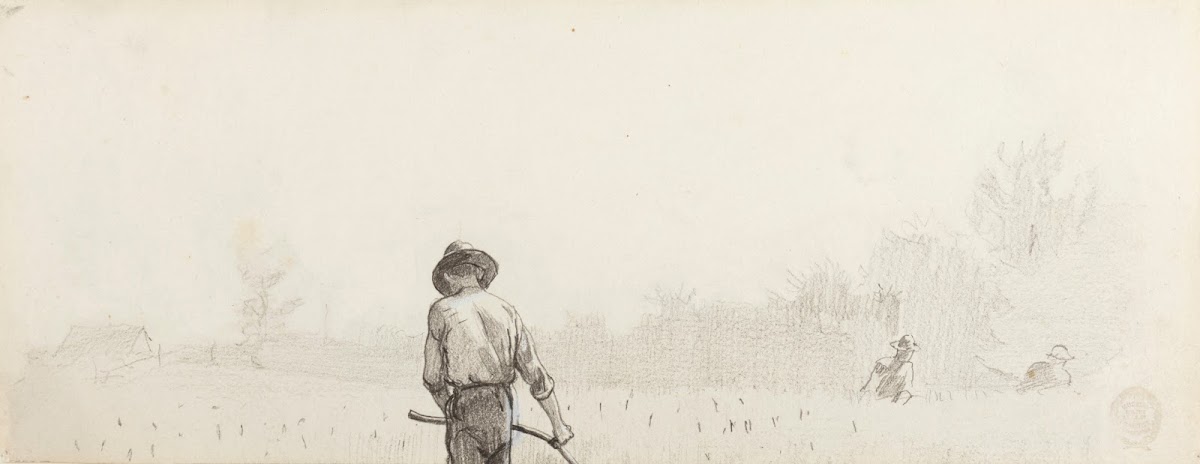 Man with a Scythe ca 1879