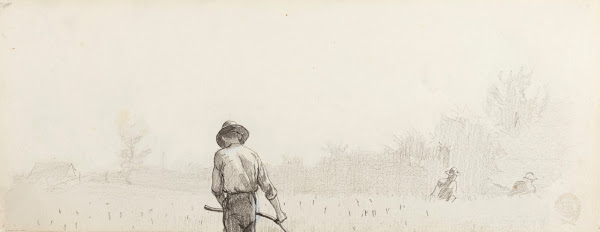 Man with a Scythe ca 1879
