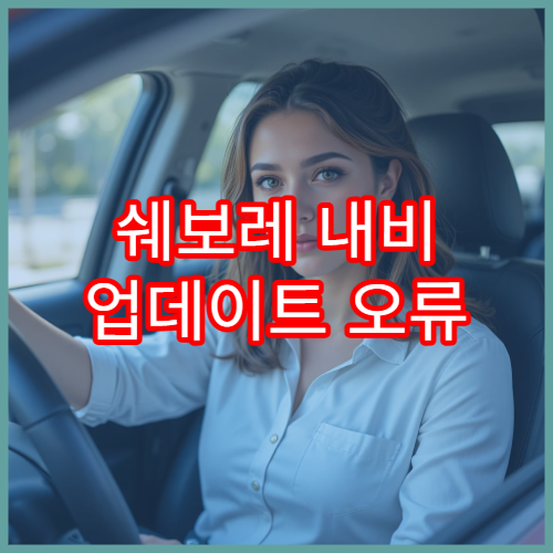 쉐보레 내비 업데이트 오류 시 초기화 방법