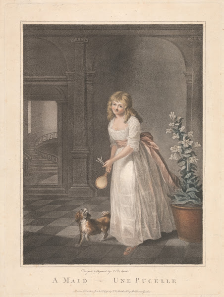 A Maid  Une Pucelle 1791