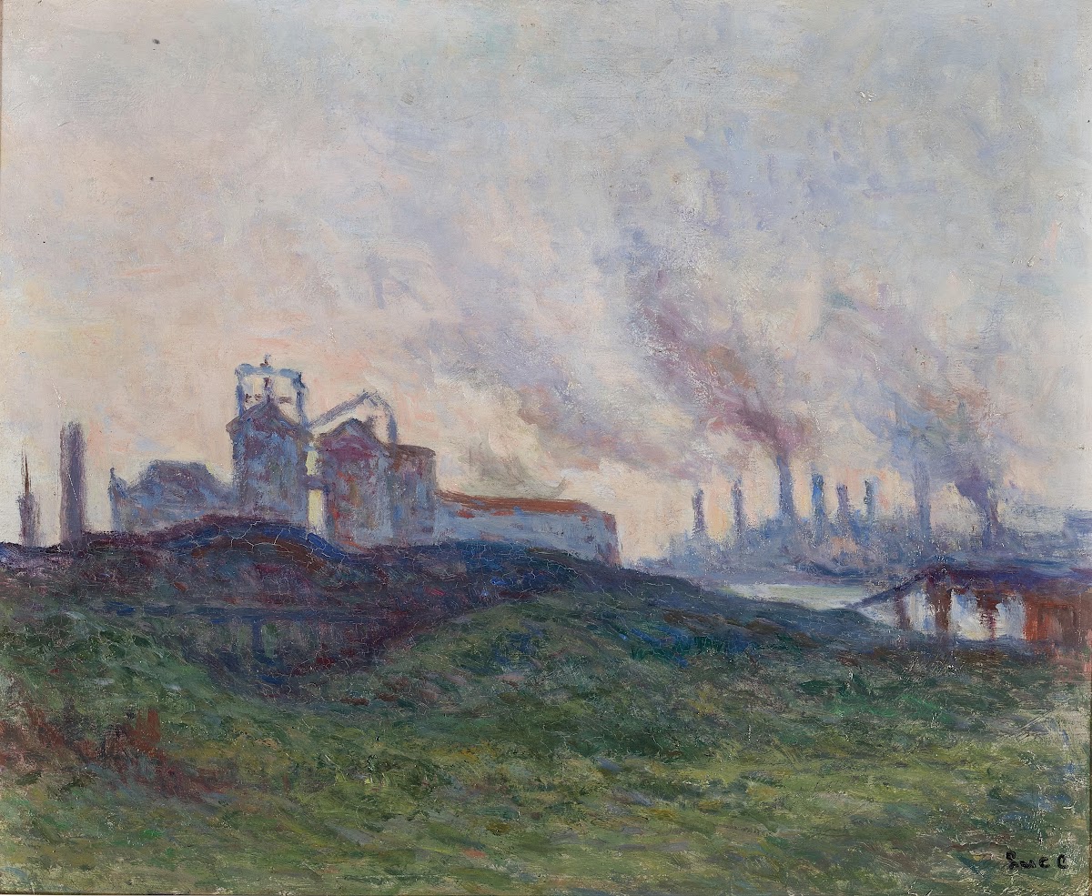Usine près du canal 1898