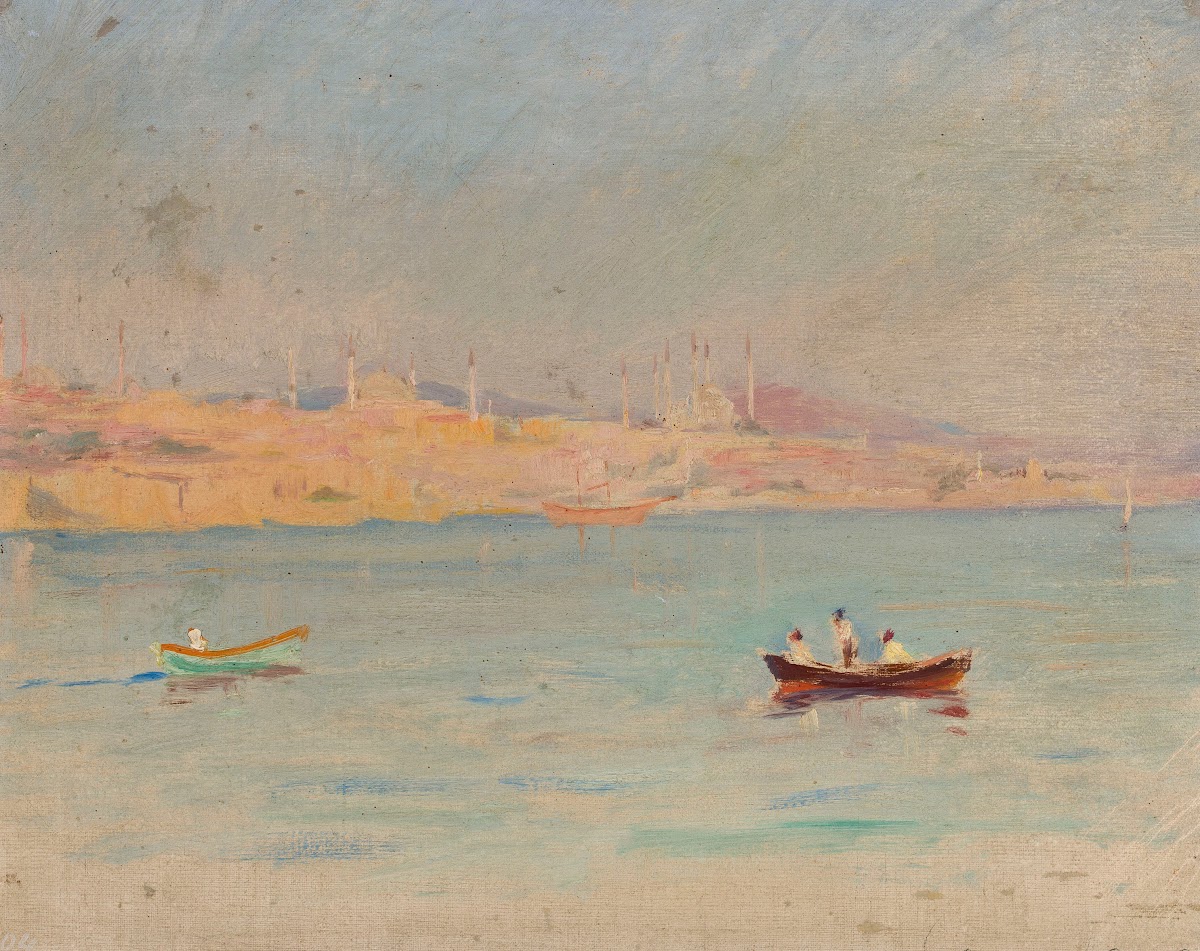 Marine landscape From the journey to Constantinople 1893
