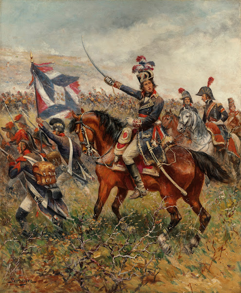 Le général Charles Pierre François Augereau à la bataille de Castiglione