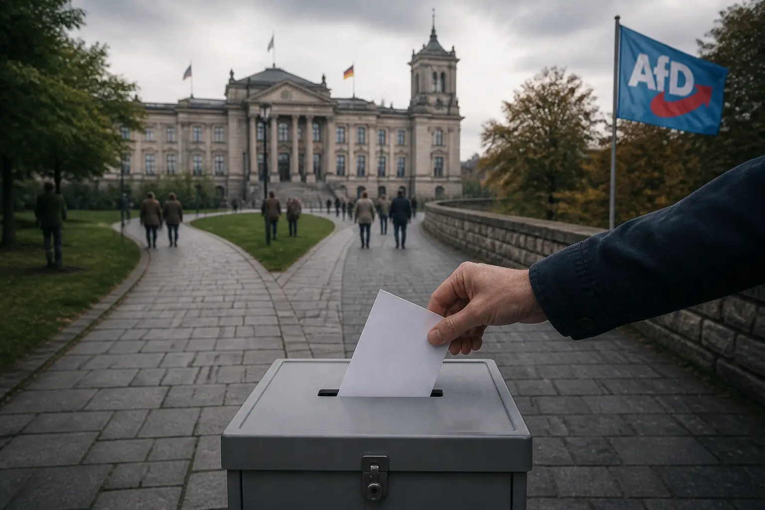 Editorial image for Germany's far-right AfD seeks first state-level power in eastern vote
