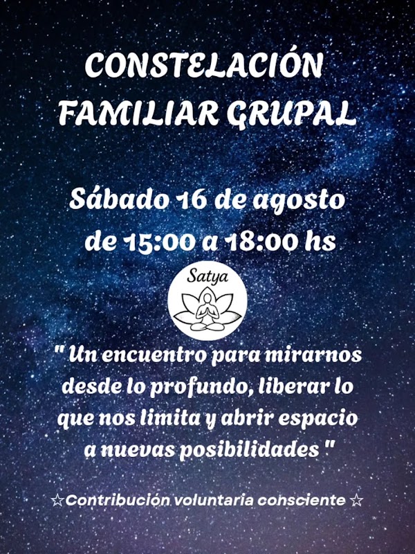 Constelación Familiar Grupal