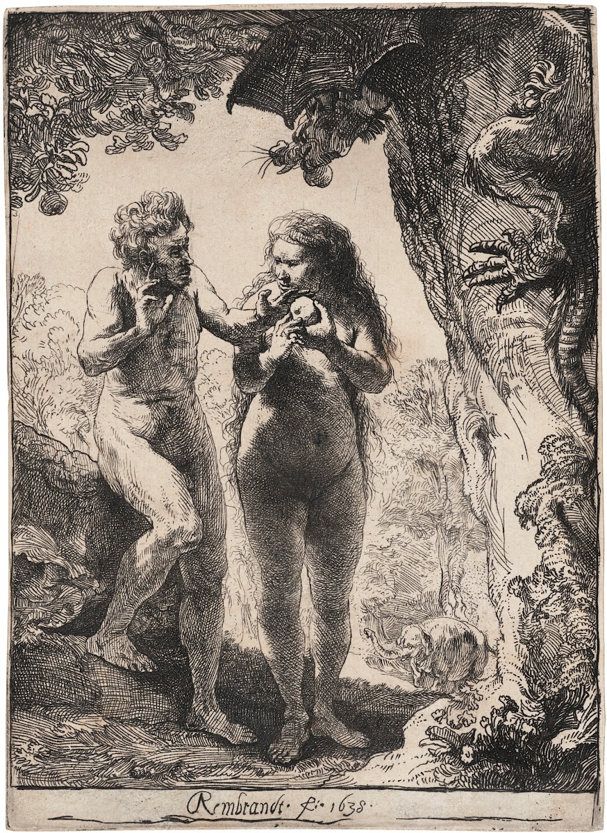 Adam and Eve 1638