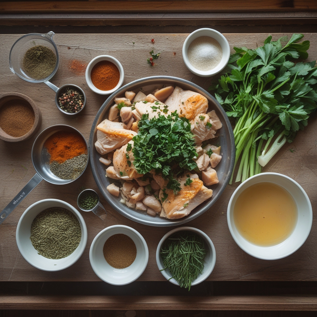 Ingredients for Braised Catalina Chicken Easy Homemade Family-Friendly Dinner