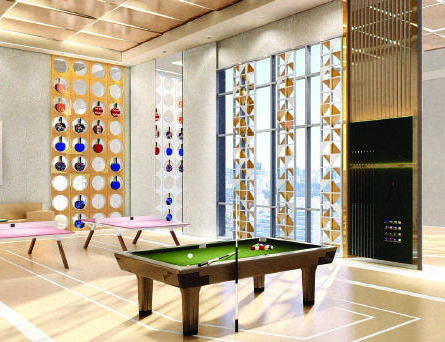 Aurum Business Centre — game room billiards