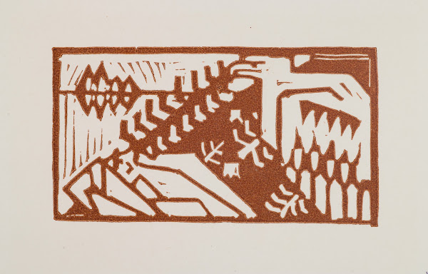 Koru Kalevala The Illustrated Kalevala experiments for Poem I and II 1922