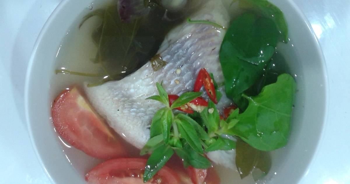 Canh Chua Cá Điêu Hồng Lá Giang