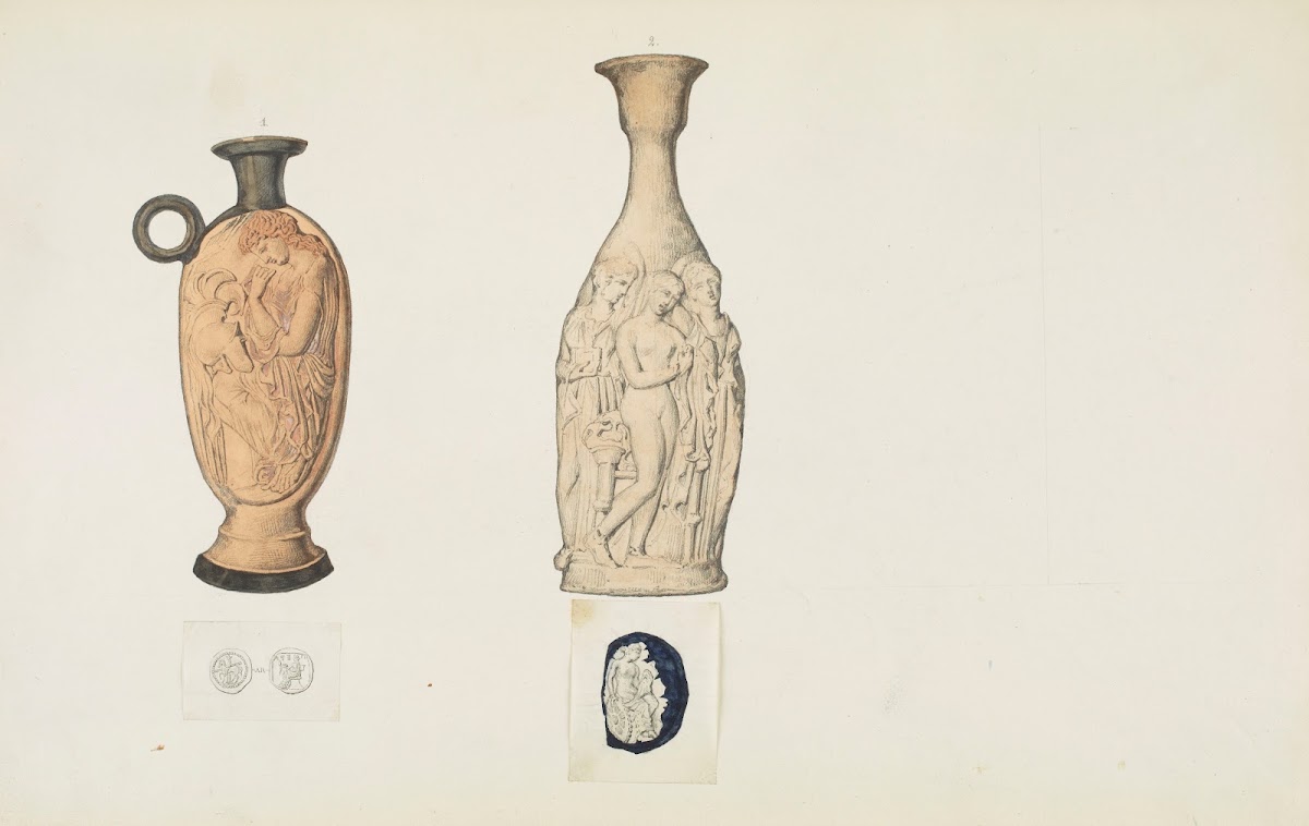 Monuments antiques dessinés Pl066 1830 1866