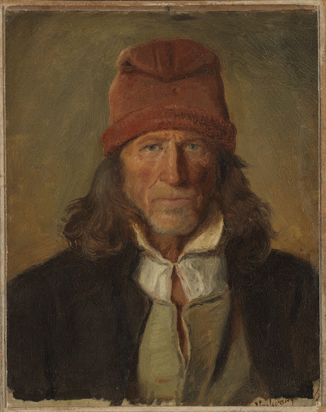 Portrait of a Farmer from Vossevangen 1855