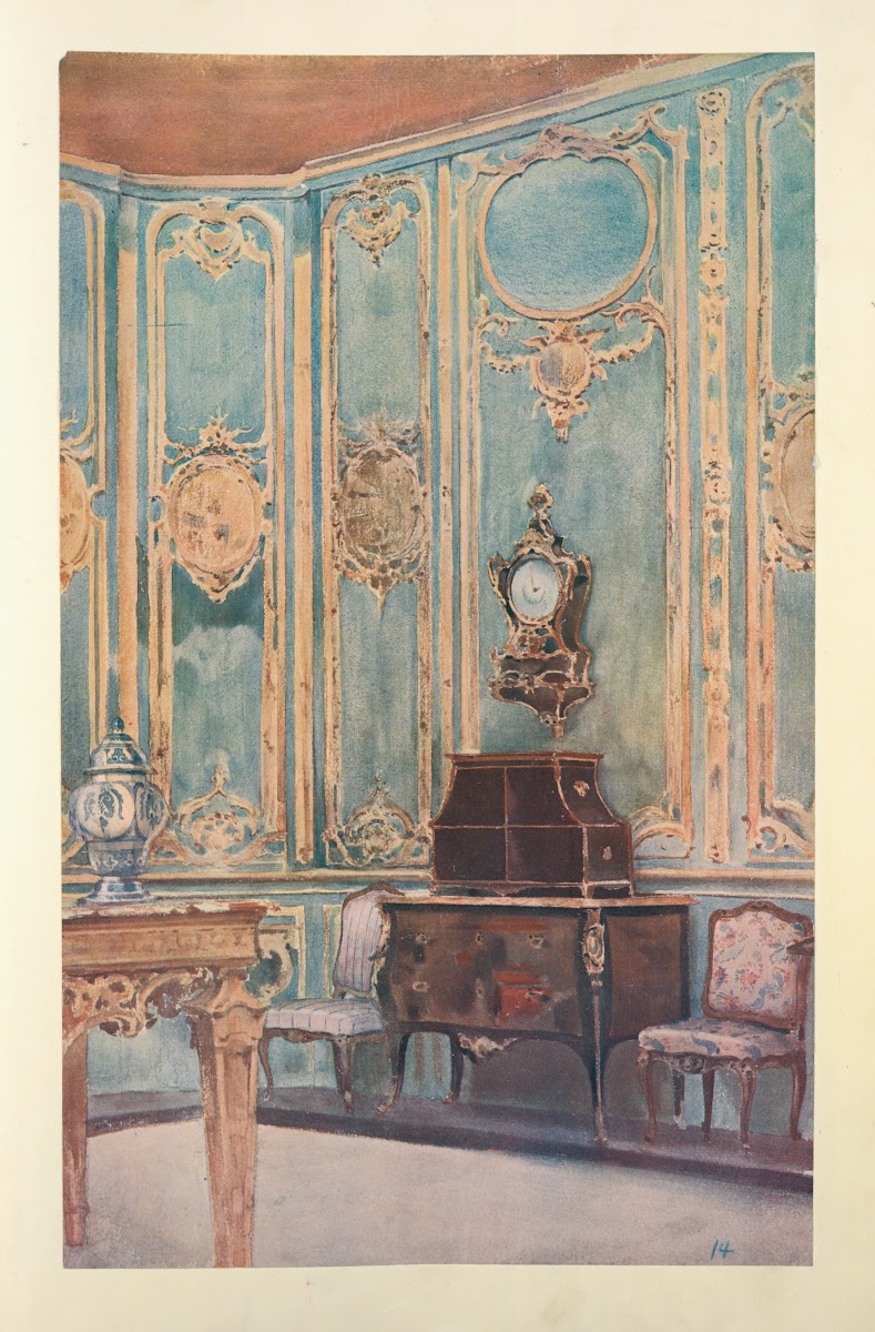 Étude daprés la reconstitution dune partie du salon 1907