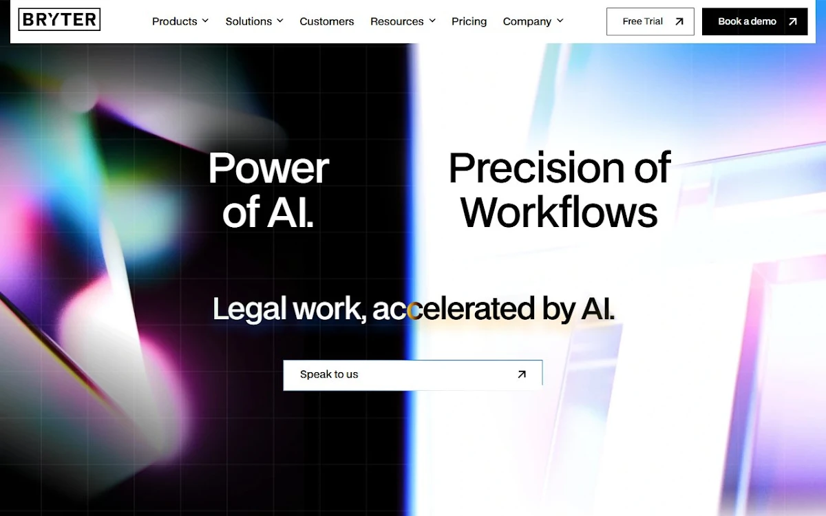 Captura de BRYTER Extract | AI for Legal