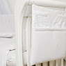 Bedding set for a baby crib 8 el Twins Dolce Loving bear white
