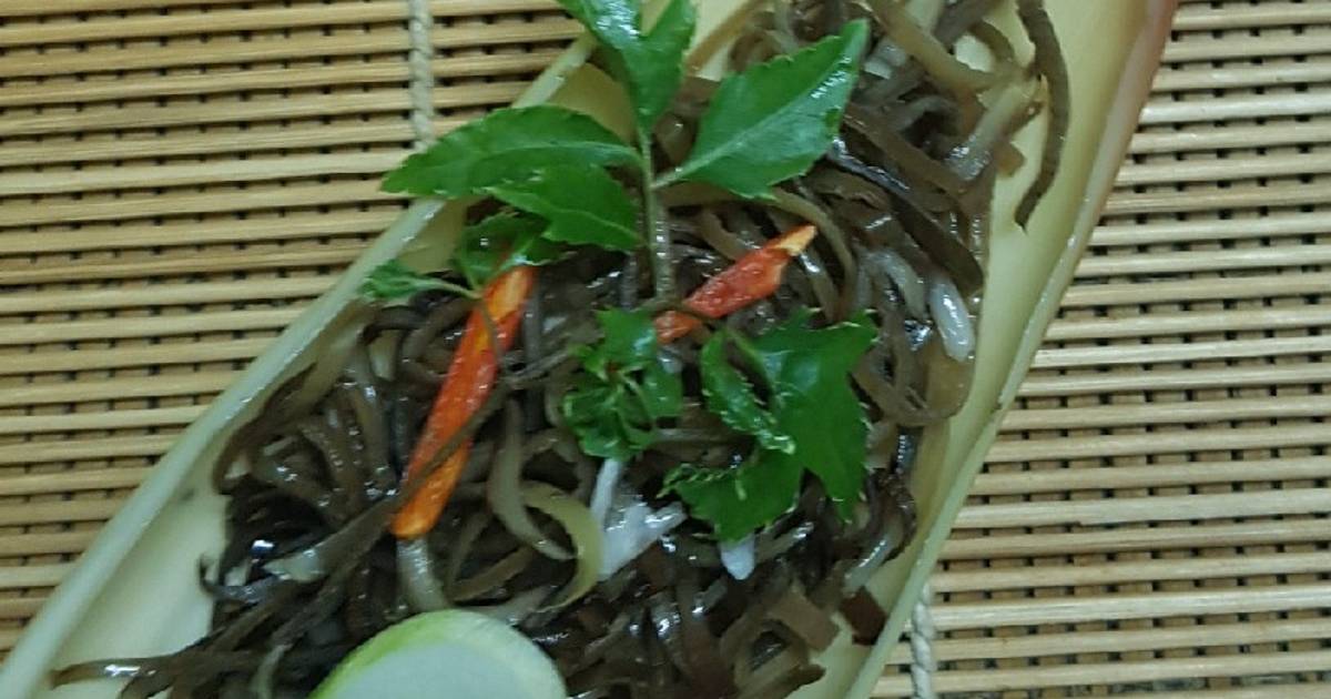 Hoa chuối xào tỏi