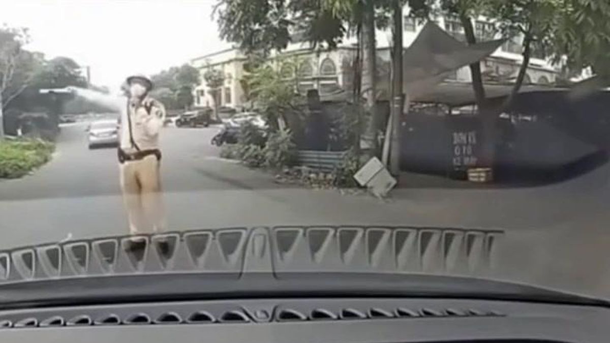 CSGT làm việc với người tự xưng thầy dạy lái xe với câu hỏi: 'Em biết anh không?' - Báo Công An Nhân Dân