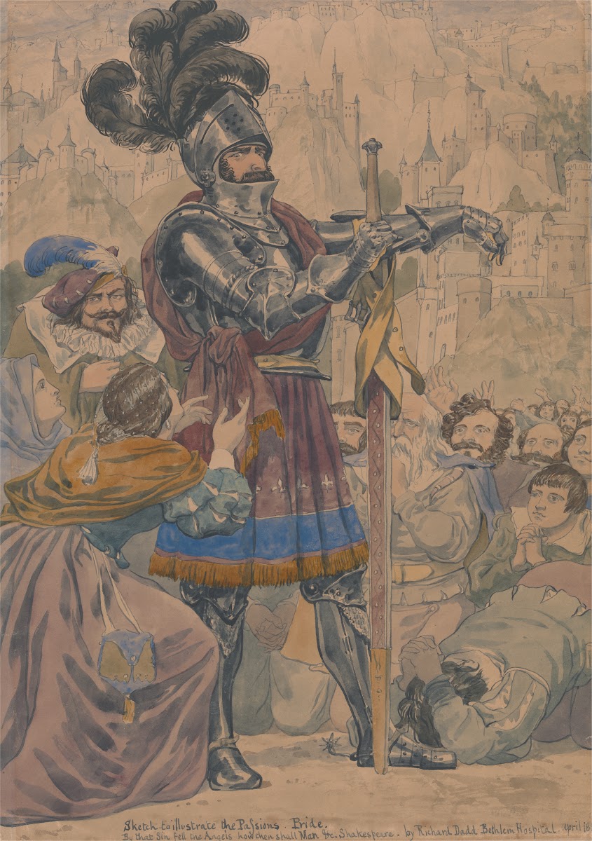 Sketch for the Passions Pride 1854