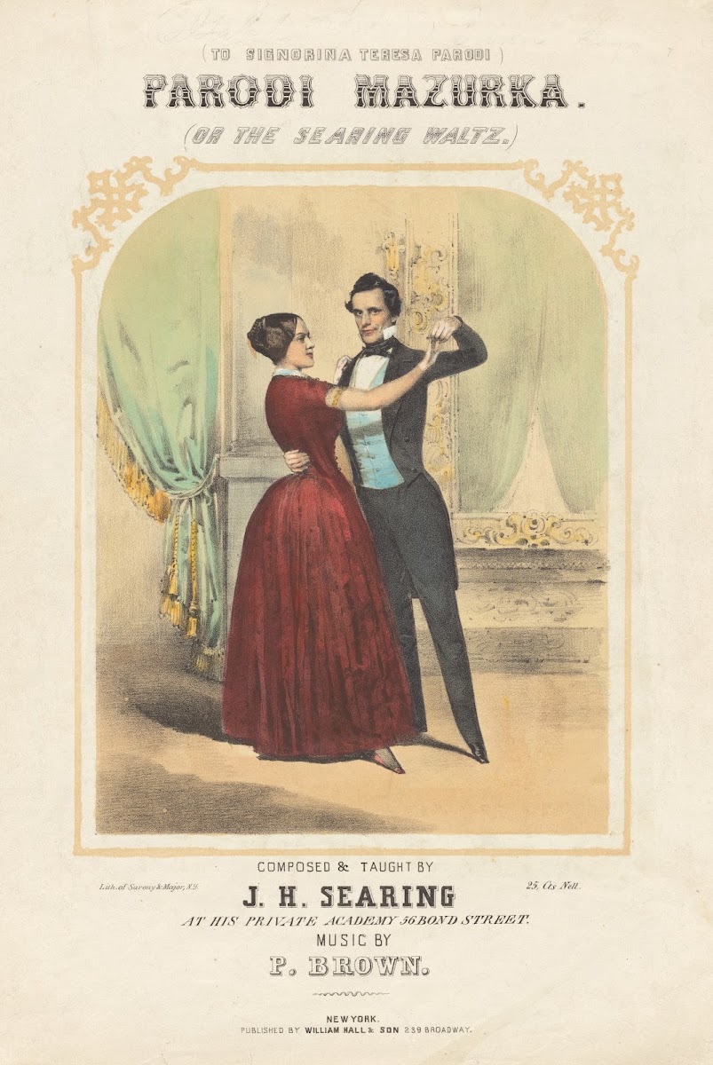 Parodi mazurka or the Searing waltz 1851