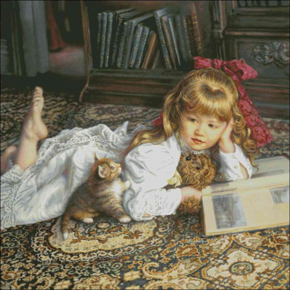 CMP 180075 Girl On Floor