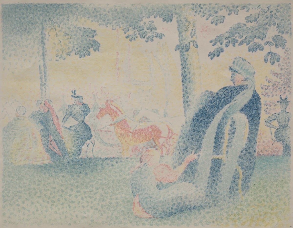 In the Park c 1890s