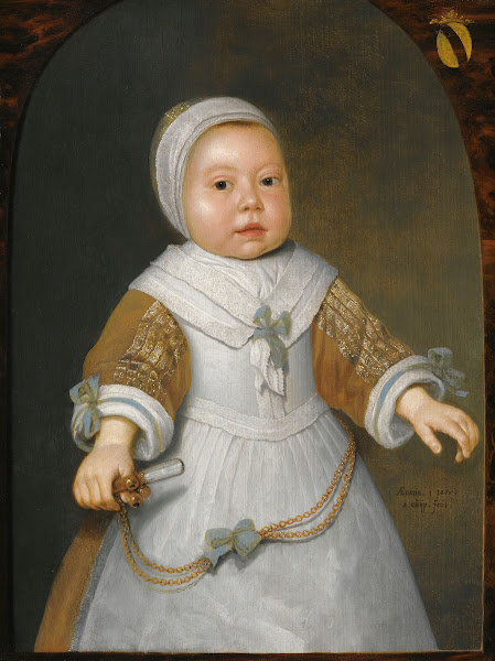 Portrait OfA One Year OldGirl Of The Van Der Burch Family