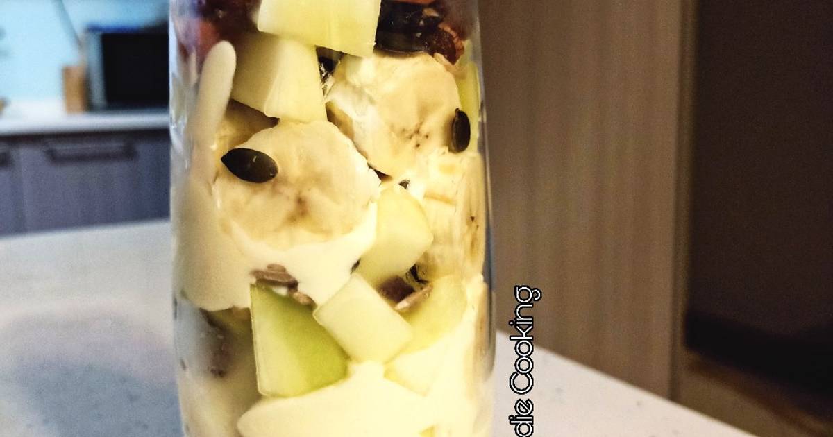 Greek Yogurt mix Fruits & Nuts (Eat Clean)