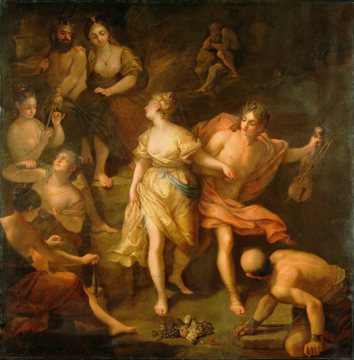 Orpheus and Eurydice 1709
