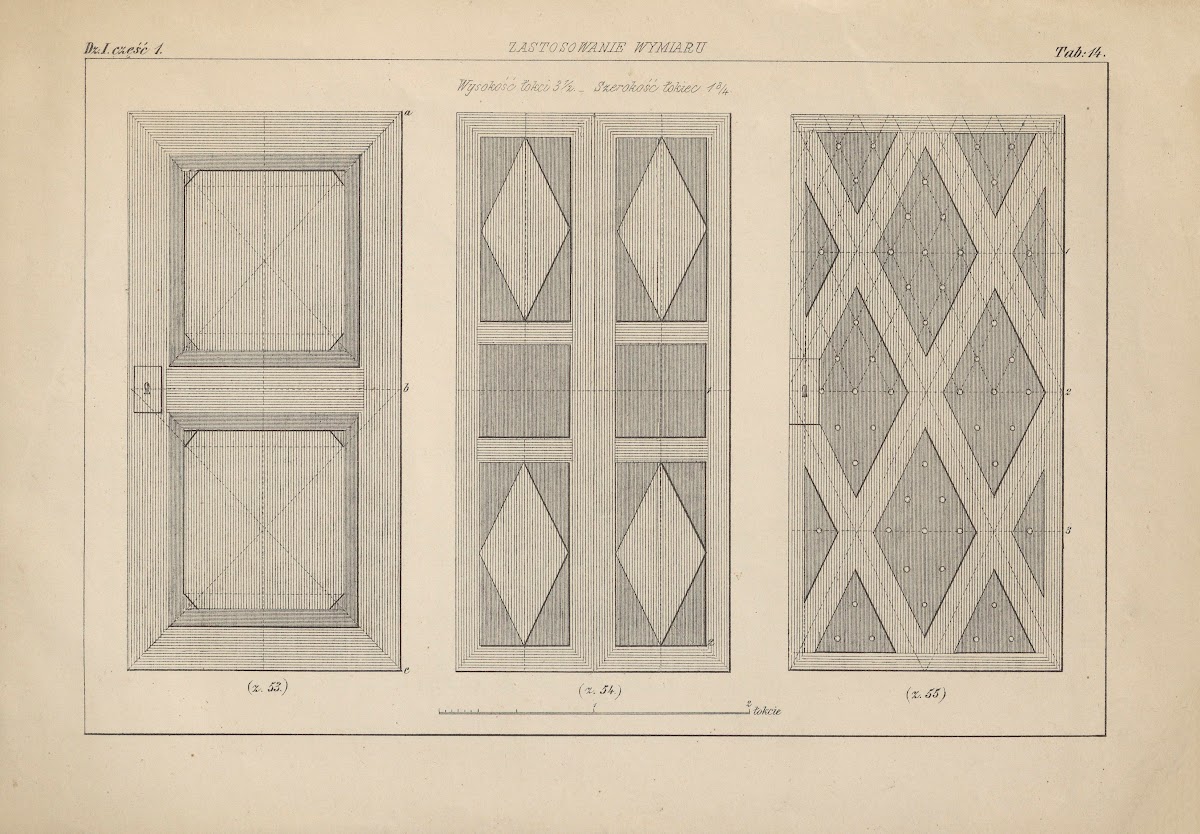 Wzory i nauka rysunku Patterns and drawing lessons Vol2 Pl15 1872