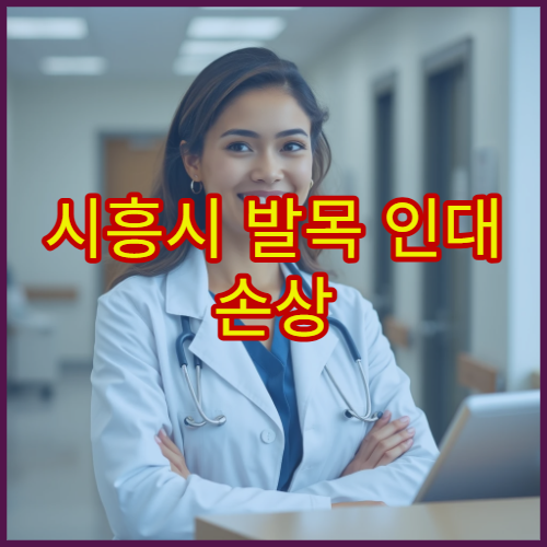 시흥시 발목 인대 손상 진단과 단계별 재활 치료 가능한 병원