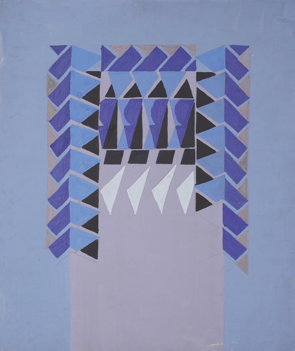 Untitled Textile design no I circa 1925