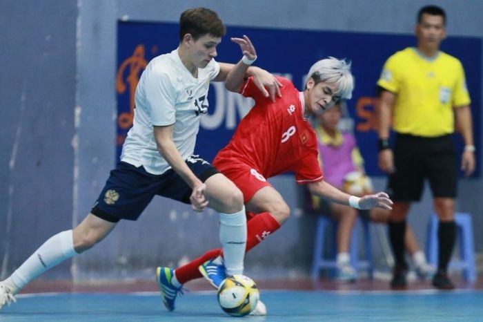 U19 Futsal Việt Nam thua Nga ở trận giao hữu lượt hai - Đài Phát thanh và truyền hình Hà Nội