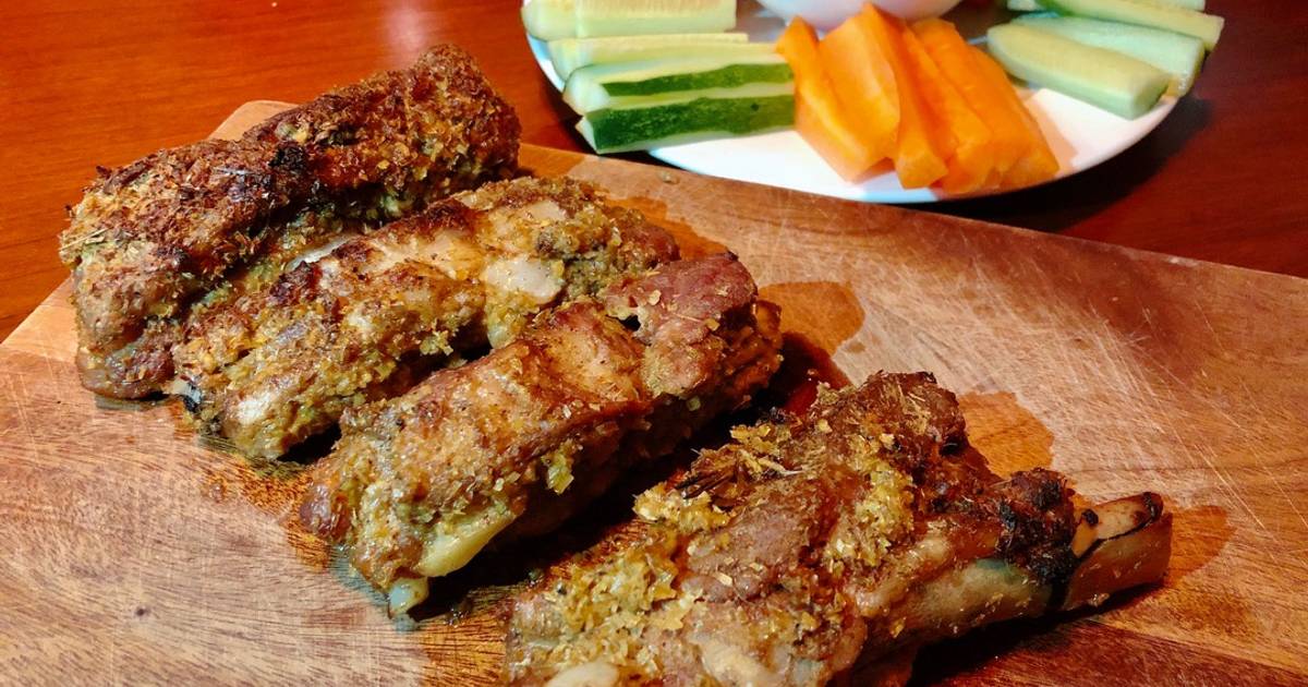 Sườn heo nướng