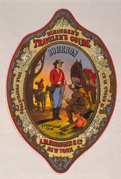 Biningers Travelers Guide Bourbon AM Bininger  Co New York 1861