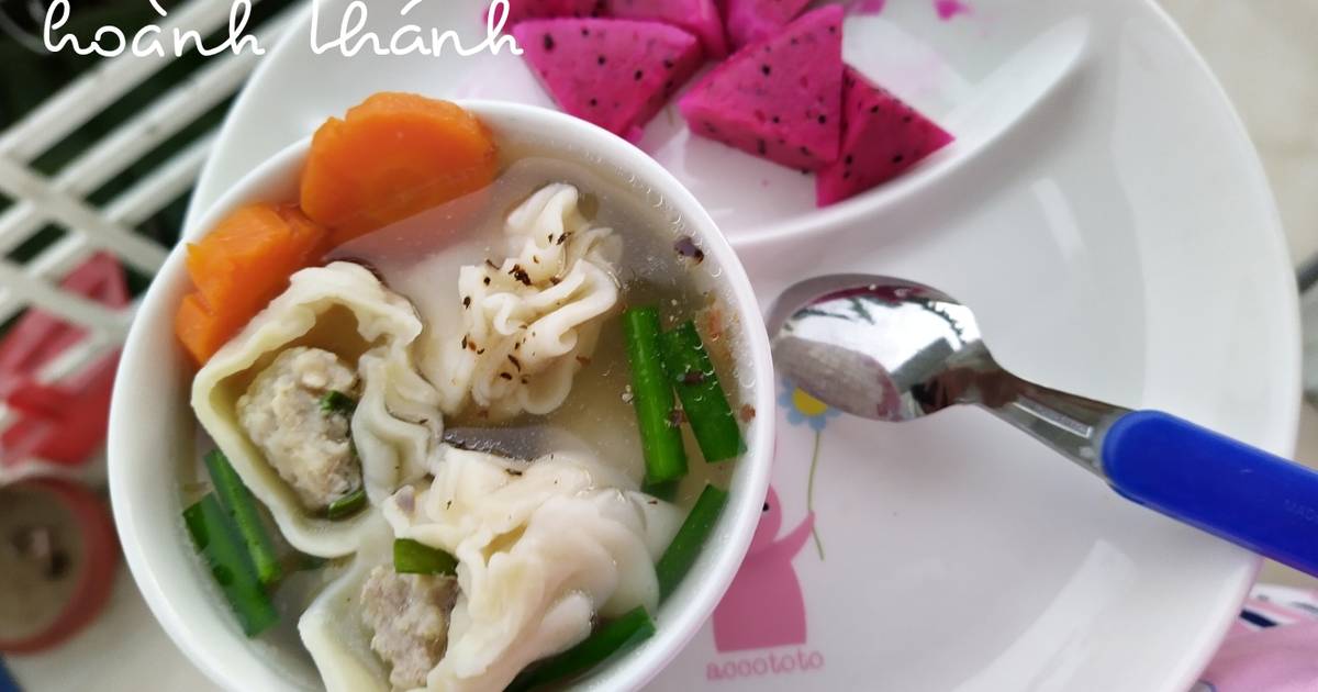 Hoành thánh thịt heo