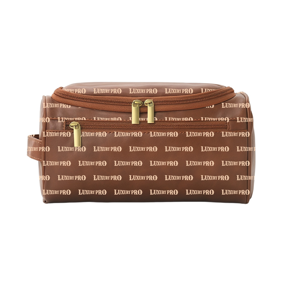 Leather Makeup Bag