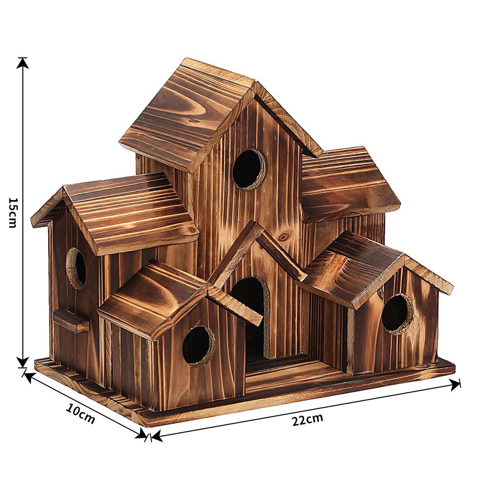 Vogelhaus aus Paulownia-Holz