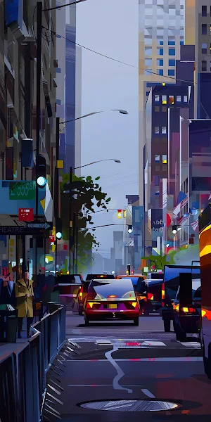 Michal Sawtyruk Coffee, Illustration, Art, Illustrator, Graphic Design Full HD iPhone Wallpaper Background