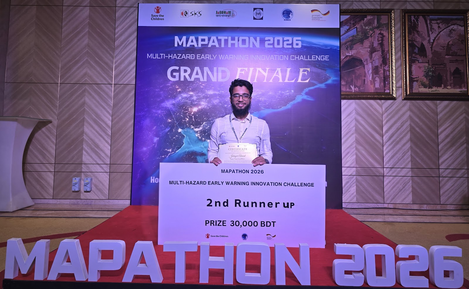 2nd Runner Up - Mapathon 2026