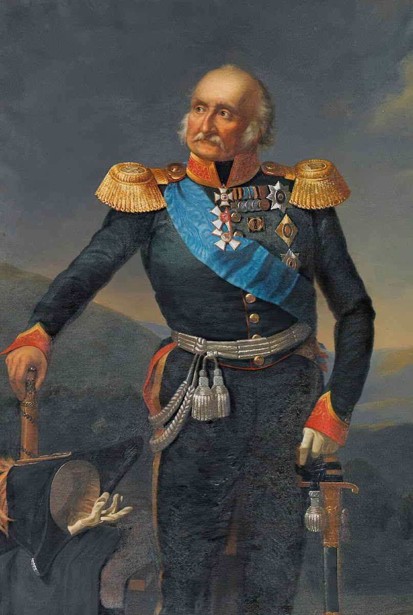 Portrait Of Prince Petr Khristianovich Wittgenstein 1769 1843