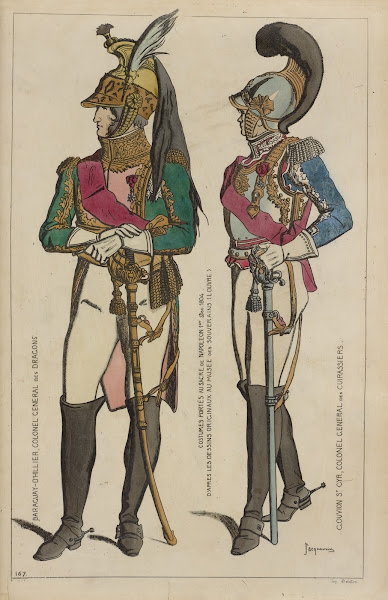 Baraguay dHillier colonel general des dragons Costumes portés au sacre de Napole