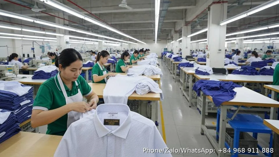 Business Polo Shirt - Gold Garment Vietnam