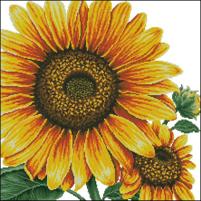 DOME50308 Sunflower Pillow