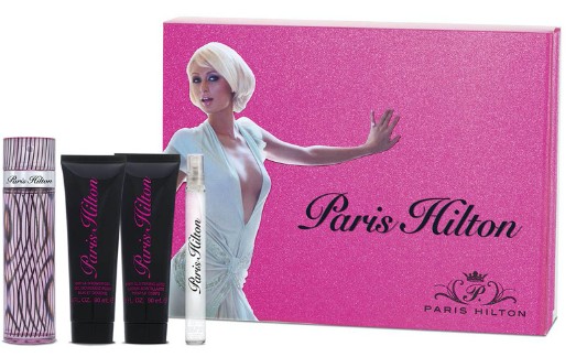 ESTUCHE PARIS HILTON PARIS HILTON MUJER 4PZS 100ML EDT + VASO DE REFILL CARTERA + CREMA + GEL DE BAÑ