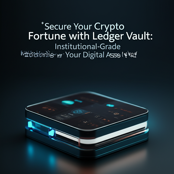 Secure Your Crypto Fortune with Ledger Vault: Institutional-Grade Security for Your Digital Assets