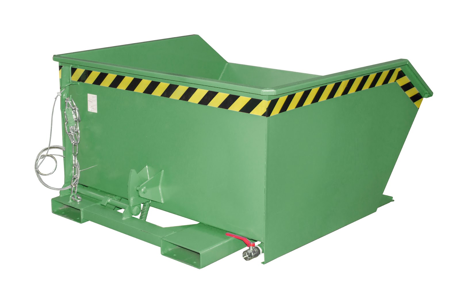 Spaander-kiepcontainer GU-E 750, gelakt, Resedagroen